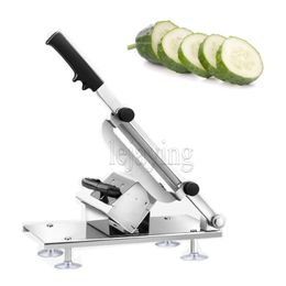 Stainless Steel Food Slicer Household Manual Frozen Meat Slicer Beef Mutton Roll