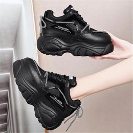 Casual Shoes 2024 Spring Women's Sports Ladies High Tops Platform All-Match Comfortable Chunky Sneakers Mesh Breathable Footwear