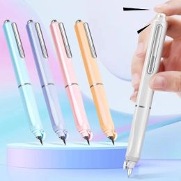 Pens Sealed Press Fountain Pen Automatic Press Student Writing Hard Pen Calligraphy 0.5mm Replaceable Cartridge Ink Interesting Gift
