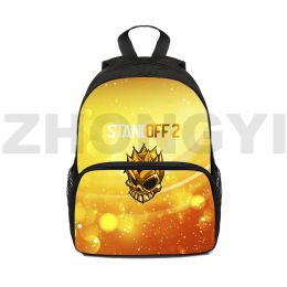 Backpacks Assault Game Standoff 2 Backpacks Children Elementary Schoolbag 12/16 Inch Small Bookbag 3D Print Business Casual Bags for Women