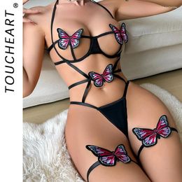 Bras Sets Brazilian Underwear For Women Without Censorship Bilizna Sexy Woman Set Sexiest Bra & Corset Women's Lingerie