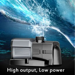 Accessories 220v Water Pump Pumping Submersible Pump Frequency Conversion Mute Circulation Filter Energy Saving Fish Pond Suction Pump
