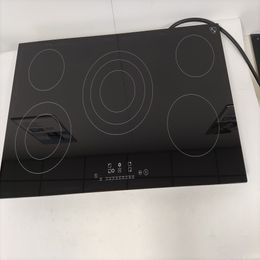 Electric Cooktop, Thermomate Built-in Radiant Electric Stove Top, 220V Ceramic Electric Stove with 5 Burners