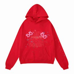 Mens Designer Spder Hoodie Pink Fog Hoodie Hoody Tracksuit Sweater Sweatshirt Young Thug 555555 Angel Hoodies High Quality Y2k Pullovers Cotton Clothing UAGY