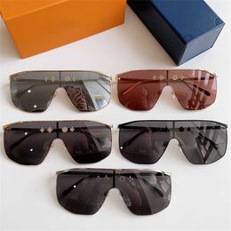 Masks Sunglasses Oversized Sunglassesz1717u Plus Size Fashion Mens and Womens Half Frame Lightweight Texture Designer Glasses Ad9i