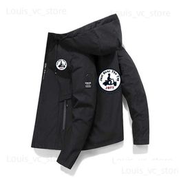 Mens Jackets Autumn And Winter 2023 Solid Colour Coat Casual Outdoor Baseball Uniform Jott Man Slim Fit Sports Zipper Jacket Drop Deliv Dhe2Y