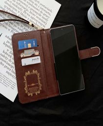 Top Fashion Designer Wallet Phone Cases for iPhone 12 11 pro max Xs XR Xsmax 7 8 plus High Quality Leather Card Pocket Sticker Cel8287503