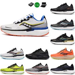 Launch Designer Brooks 9 Running Shoes Mens Womens Ghost Hyperion Tempo Triple Black White Grey Yellow Orange Trainers Glycerin Cascadia Sneakers