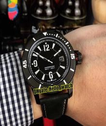 New Master Extreme Master Compressor Q2018470 2018470 Automatic Mens Watch Black Dial PVD Black Steel Case High Quality Leather Wa8676748