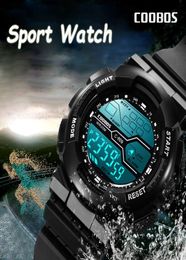 Men039s Sports Digital Watch Military Mens Student Kids Watches LED Luminous WristWatch Male Casual Rubber Clock reloj hombre4069728