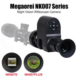 Cameras Megaorei NK007 Digital Night Vision Riflescope HD Monocular Infrared Optical Sight Hunting Camera Wildlife Trap Tracking Device