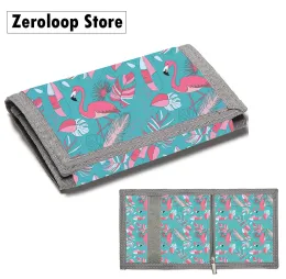 Wallets Animal Print Customizable Fashion Children's Wallet Unisex Foldable Magic MultiPocket Card Holder