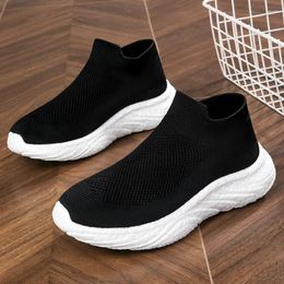 Casual Shoes For Women Designer Sock Shoe Tenis Socks Sneakers Non-slip Thick Soled Breathable Female Light Luxury