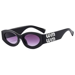 Sunglasses Women Designer Shades UV400 Fashion Ornamental Sun Glasses for Women Unisex Full Frame Goggle Sunglass Summer Beach Holiday Oval Sun Glass With Box