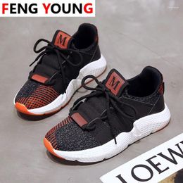 Fitness Shoes Spring Woman Mesh Brand White Casual Basket Female Tennis Walking Women's Chunky Sneakers Fashion PlatformVulcanized 2024