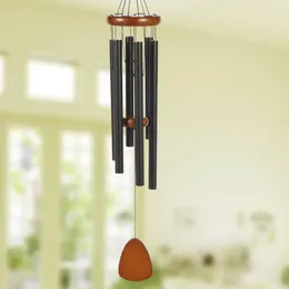 Decorative Figurines Wind Chime Aluminium Tube Pendant Memorial Hanging Bell For Home Patio Outdoor Decoration