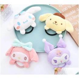 Hair Accessories Kawaii Fashion Melody Cinnamoroll P Hairband Girls Elastic Band 4 Colors Drop Delivery Baby Kids Maternity Dhiug