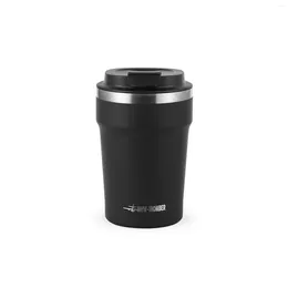 Water Bottles 360ML Stainless Steel Coffee Tumbler Portable Double Wall Thermal Mugs For Travel Camping Home Accessories