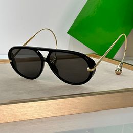 Fashion Oversized Pilot Sunglasses Black Frame with Black Lens Women Men Summer Shades Sunnies Lunettes de Soleil UV400 Eyewear
