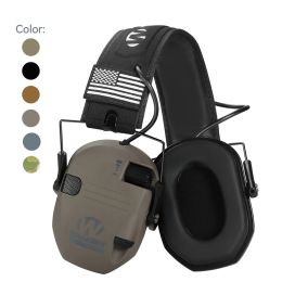 Accessories Electronic Hearing Protection 23 dB NRR Adjustable Earmuffs for Shooting, Hunting and Range Noise Reduction Headset 6 Colours