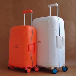 Luggage Luxury 100% PP rolling luggage hardside fashion suitcase spinner travel suitcase bag consignment box 20"24"28" inch trolley case