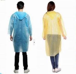 Disposable Raincoats Adult Emergency Travel Camping Raincoat Outdoor Rainwear3810466