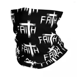 Bandanas God Preacher Jesus Believer Christian Neck Gaiter Men Women Windproof Winter Faith Christianity Religious Bandana Scarf For Ski