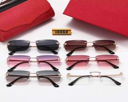 Top Quality Brand Sunglasses Men Women Retro Sun Glasses 5000 Model Nylon Frame G15 Lenses Original Packages Cat Design 146352964