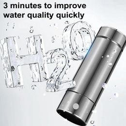 Water Bottles Hydrogen Rich Cup Portable Bottle Generator For Home Office Travel Metabolism Improve Sleep Family