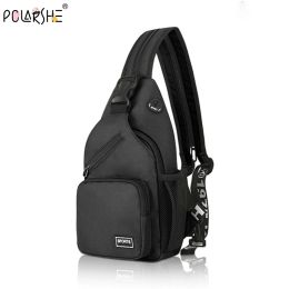 Packs Polarshe Chest Shoulder Bag for Men MultiFunctional Women Backpack With Earphone Hole Business Male Bag Mini Sports Travel Pack