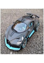 1 18 For Bugatti Divo Bburago 118 Diecast Metal Car Model Toys Boy Girl Gift Collection Grey Red Metal Plastic Rubber286g1697854