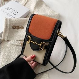 Bags Fashion Mobile Phone Bag for Women Phone Pocket PU Leather Handbags Shoulder Bag Lady Crossbody Bags Small Bags for Phones Bolsa