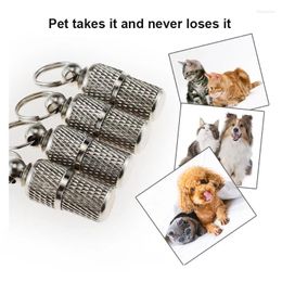 Dog Collars Anti-Lost Pet Cat ID Name Address MINI Label Tag Storage Barrel Tube Kitten Identity Card Tags Promotion