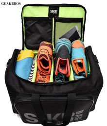 Outdoor Bags Men Women Fitness Gym Bag For Sneaker Shoes Compartment Packing Cube Organizer Waterproof Nylon Sports Travle Duffel5500486