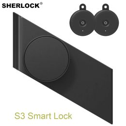 Control S3 Smart Sherlock Lock Bluetoothcompatible Phone APP Remote Control Door Electronic Antitheft lock for Office home bedroom