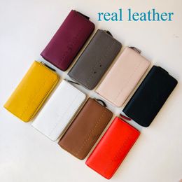 designer wallet luxury card holder mini wallet cardholder genuine leather plain long short mens wallet women wallet with box coin purses passport folder wallets