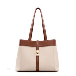 2024 Leather Womens Handbags 4 Colors Large Size Casual Shoulder Armpit Canvas Tote Bags Women