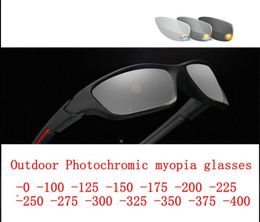 Sunglasses 2022 Outdoor Pochromic Men Driving Optical Prescription Glasses Male Sport Chameleon Myopia Eyeglasses NX7431641
