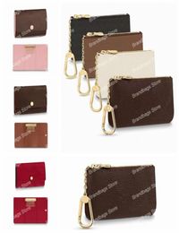 Coin Purse Key Holder Coin purses Designer Women Coins Pouch Luxury Leather small wallets keychain wallet3198919