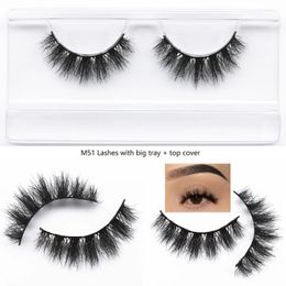 3D Mink Eyelashes 15mm Lashes Fluffy Messy False Dramatic Long Natural Strip Makeup Fake 240420