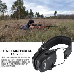 Accessories New upgrade Tactical Electronic Earmuff for Hunting shooting headphones Noise reduction Hearing Protective Ear Protection