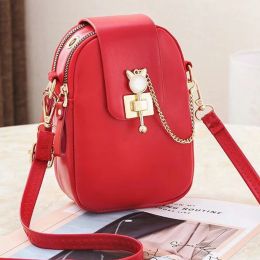 Wallets Women Fashion Mobile Phone Bags Large Capacity Female Single Shoulder Purse Ladies Leather Crossbody Wallet bolsos para mujer
