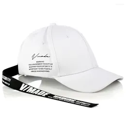 Berets Breathable Sunshade Adjustable Hip Hopr Hats Long Ribbon Cap Baseball Caps Duckbill Chapeau