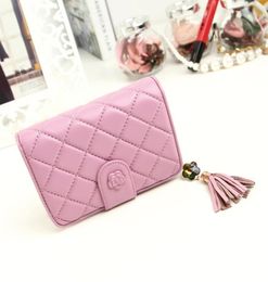 Leather Chequebook Wallets Case for Women Credit Card Slots Clutch Womens Coin Purse with ID Window9584200