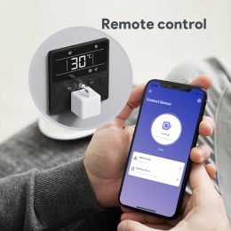 Control Tuya Wifi Smart Home Fingerbot Plus Switch Bot Remote Control Garage Curtains Button Robot Pusher Bl Work with Alexa Google Home