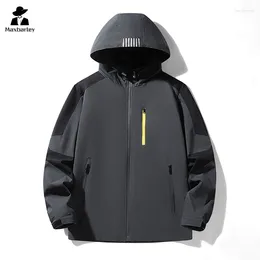 Men's Jackets Windbreaker And Women's Outdoor Camping Jacket Autumn Multifunctional Waterproof Lightweight Hooded Coat Gorpcore