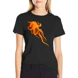 Women's Polos Geometric Octopus T-Shirt Graphic T-shirts For Women Clothes