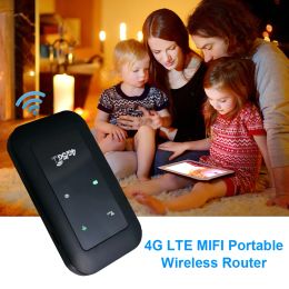 Routers 2100 mAh Mini WiFi Router 4G Portable LTE Signal Amplifier Network Expander Modem Dongle Live mobile WIFI ROUTER MIFIs SIM