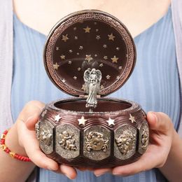 Decorative Figurines Zodiac Creative Birthday Gift Music Box Give Sky City To Boyfriend And Girlfriend Girl Friend