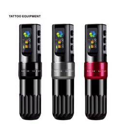 Custom Low noise 2 Battery 2000mAh Adjustable Stroke electric rotory wireless pen tattoo machine